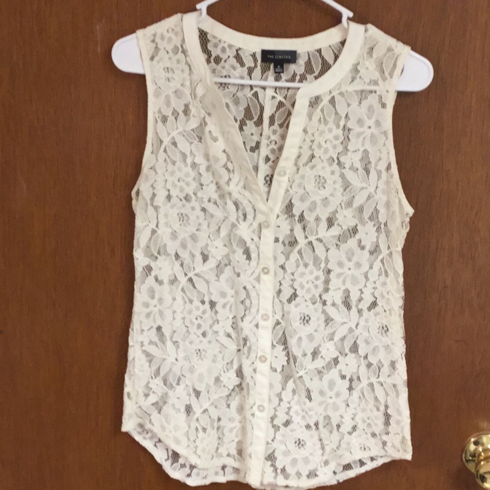 NWOT Gorgeous Lace Tank fro, the old Limited